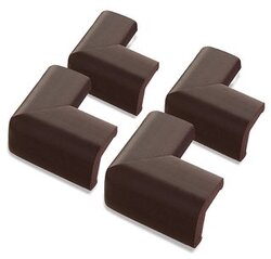 Dreambaby Foam Corner Protectors - 4 pack, Brown