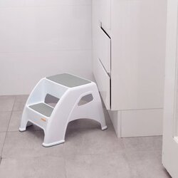 Dreambaby Toddler & Me 2 Step Stool - Grey