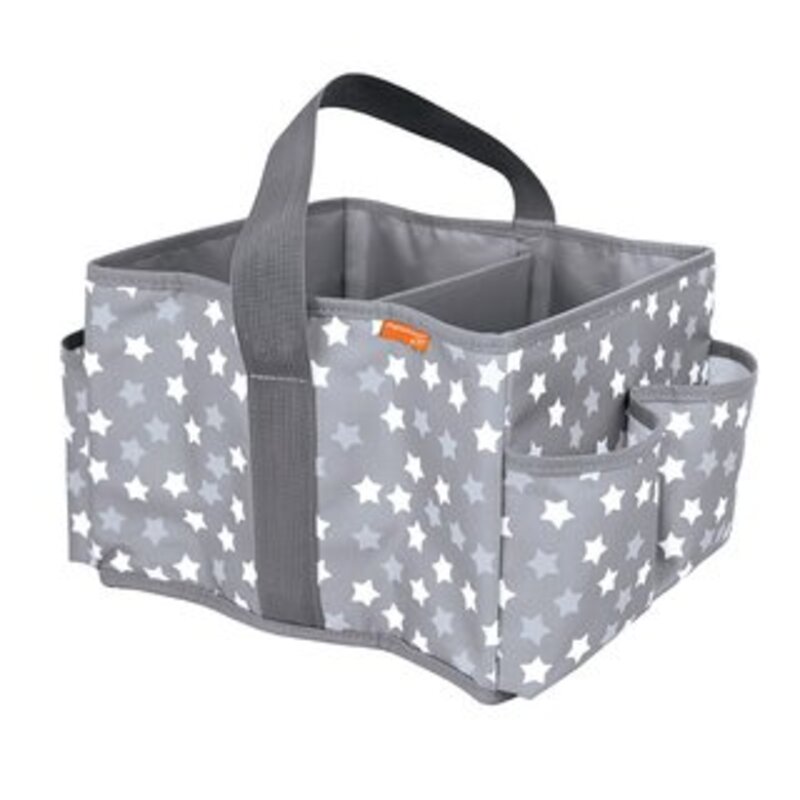 Dreambaby Nappy Organiser/Caddy - Grey stars