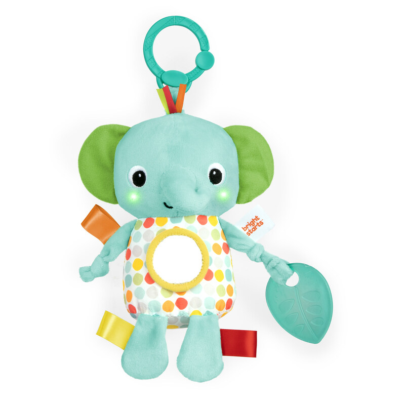 

BRIGHT STARTS LIGHT UP MUSICAL PLUSH PEG: ELEPHANT
