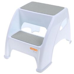 Dreambaby Toddler & Me 2 Step Stool - Grey