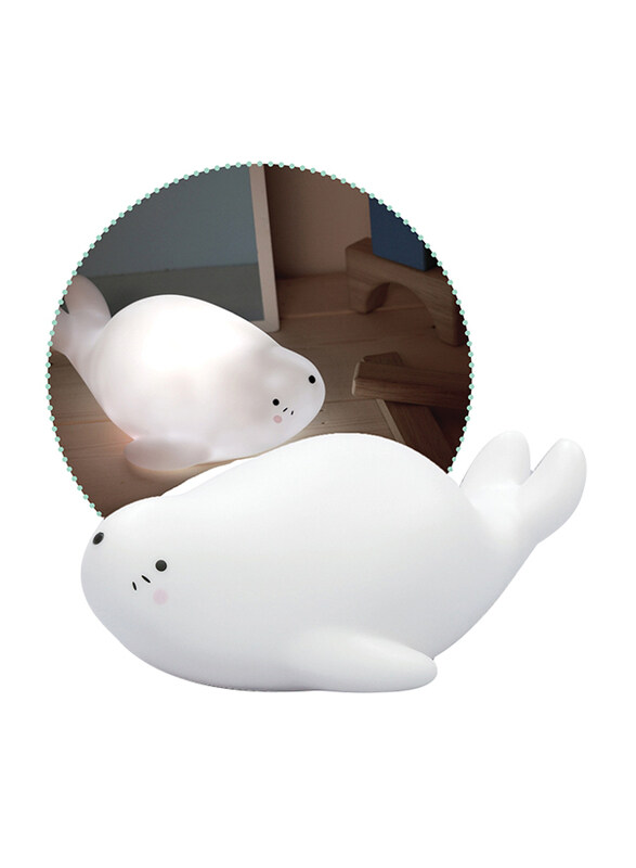 

Reer Seal Lumilu Lazy Friends Night Light, White