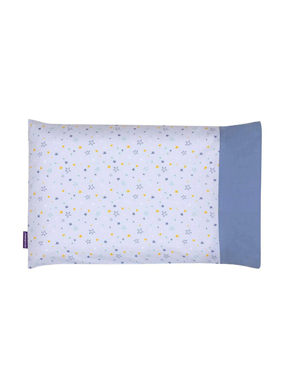 

Clevamama Cleva Foam Baby Pillow Case, Blue