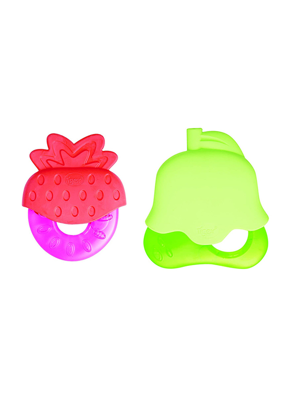 Tigex Fruits Cooling Teethers, Assorted Colours