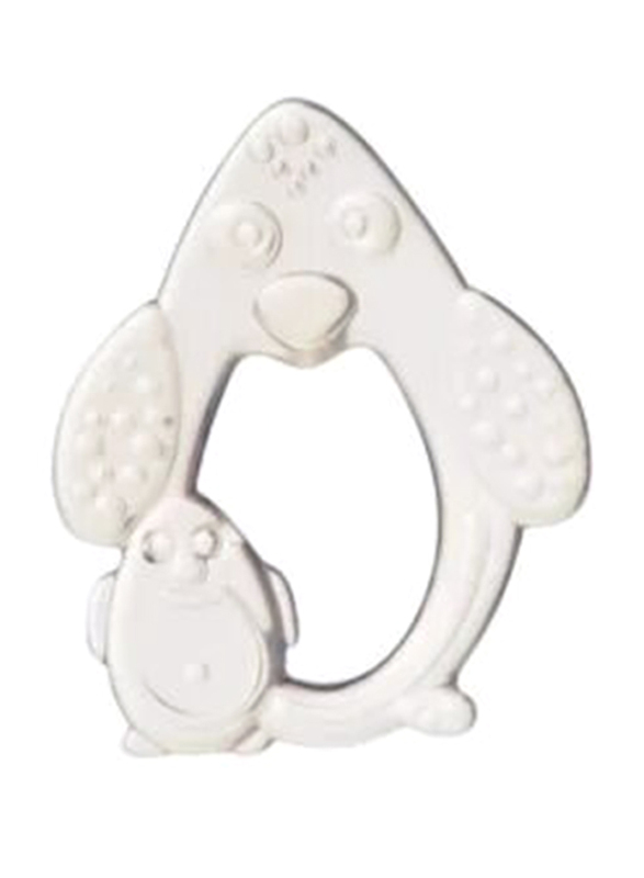 Tigex Silicone Teether, White
