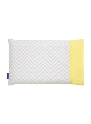 Clevamama Cleva Foam Toddler Baby Pillow Case, Yellow