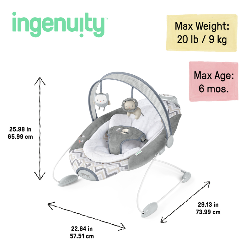 INGENUITY SMART BOUNCE BOUNCER: BRADEN