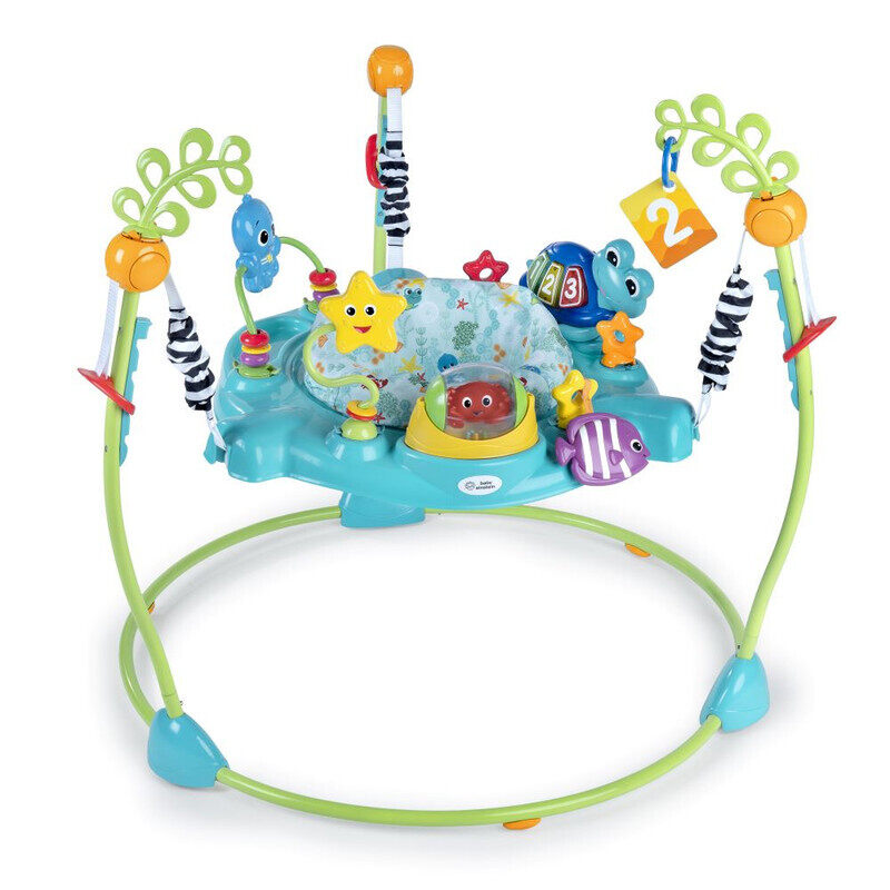 

Baby Einstein - Ocean Explorers Curiosity Cove 2-in-1 Educational Activity Jumper and Floor Toy, Ages 6 Months+, Unisex