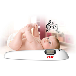 Reer Baby Weighing Scale with Music, White