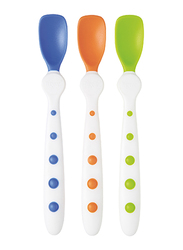 Tigex 3-Piece Hygienic Spoon Set, Multicolour