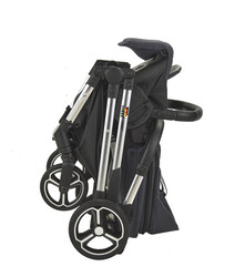 GOKKE-REVERSIBLE BABY STROLLER - Navy Blue