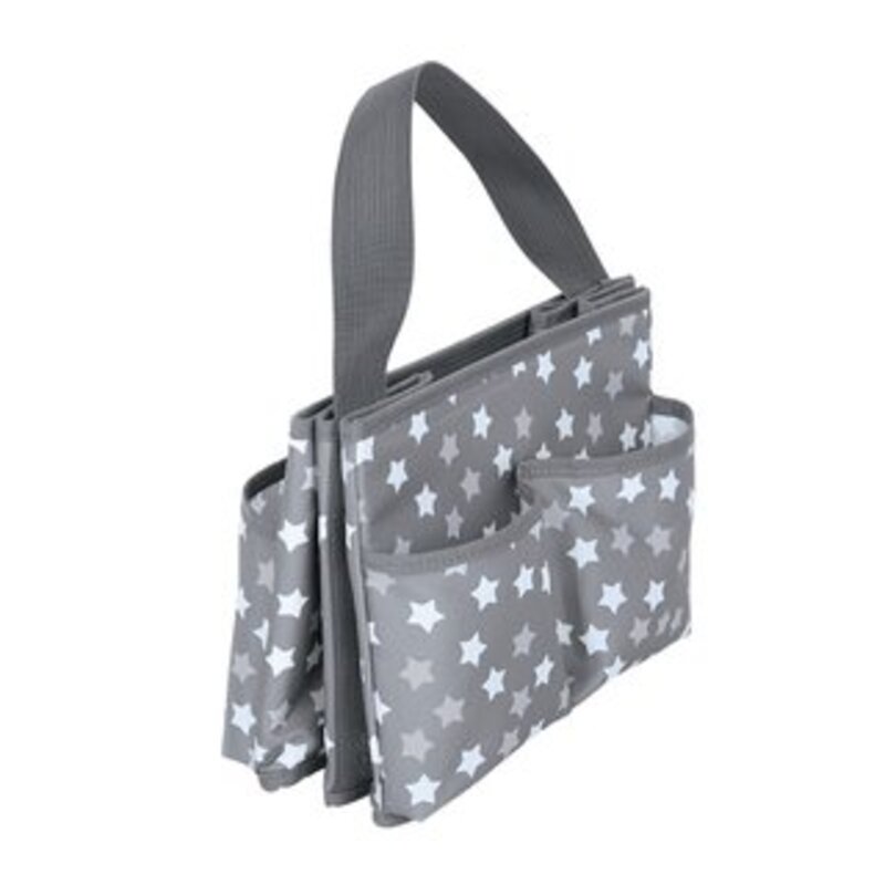 Dreambaby Nappy Organiser/Caddy - Grey stars