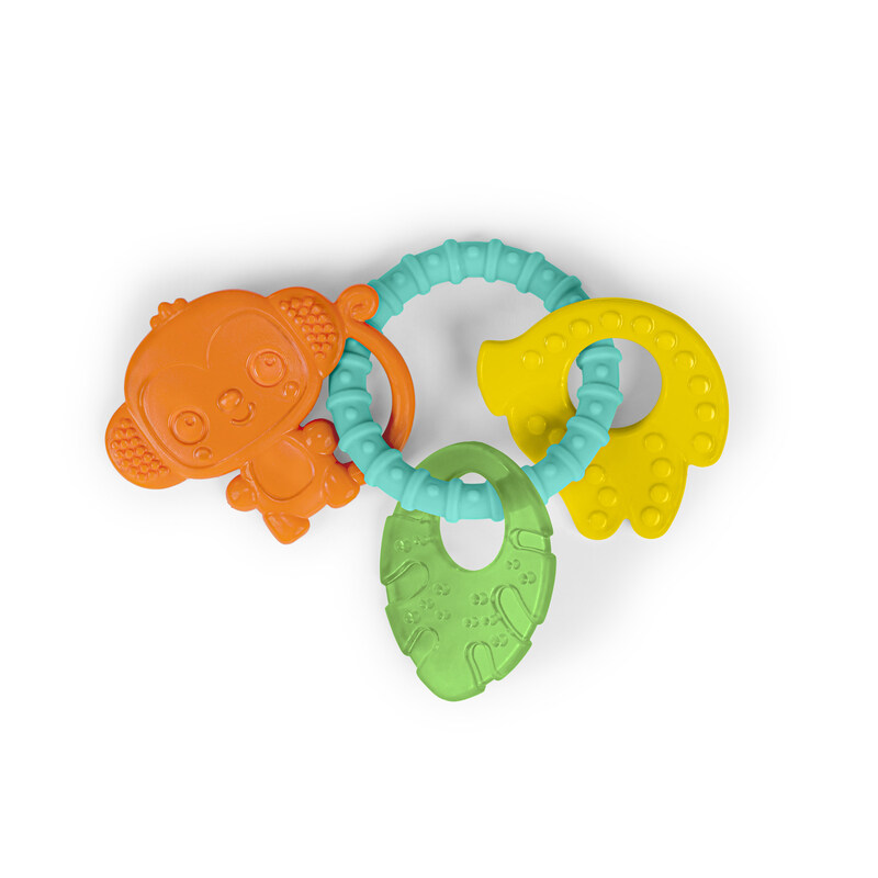 

BRIGHT STARTS TROPICAL CHEWS TEETHING RING