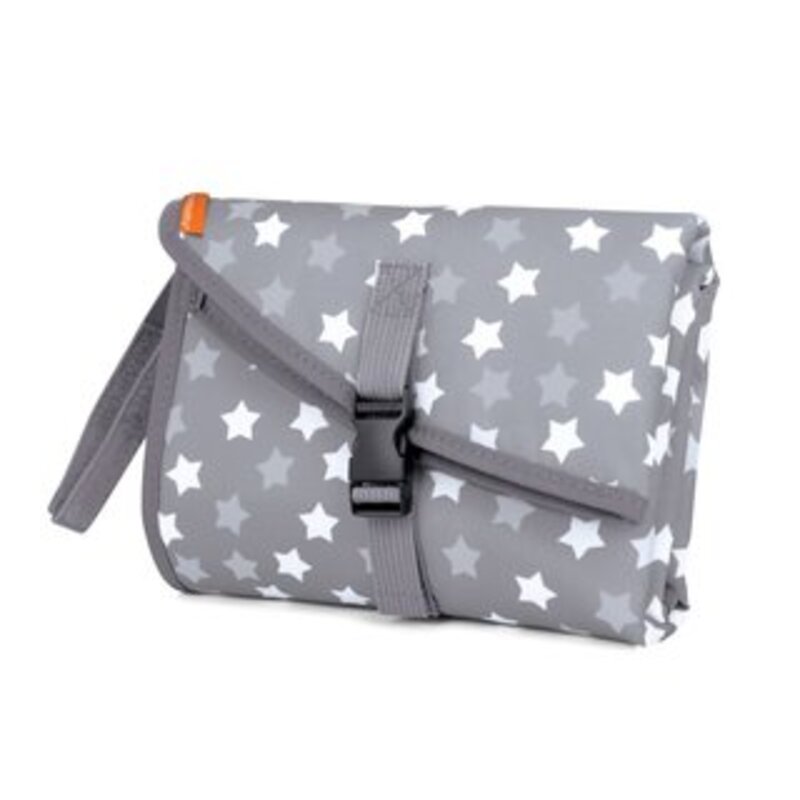 Dreambaby On-the-Go Portable Baby Changing Mat - Grey Stars