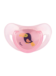 Tigex Smart Silicone Pacifiers, 2 Pieces, Pink