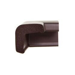 Dreambaby Foam Corner Protectors - 4 pack, Brown