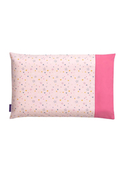 Clevamama Cleva Foam Toddler Baby Pillow Case, Pink