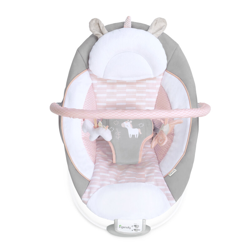 

Ingenuity Cradling Bouncer - Flora The Unicorn