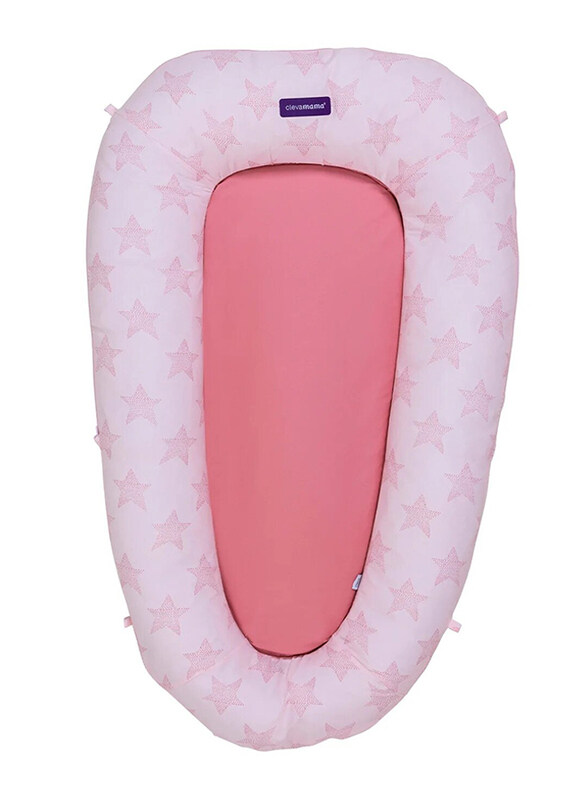 

Clevamama Cleva Foam Baby Sleep Pod, Pink