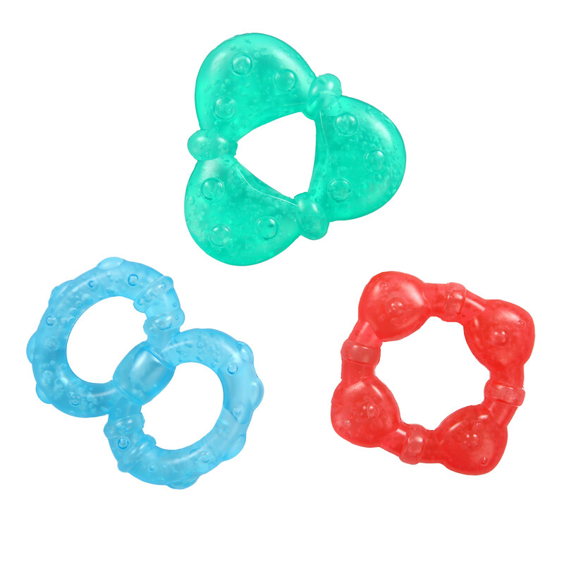 

BRIGHT STARTS STAY COOL GEL FILLED 3PK TEETHER