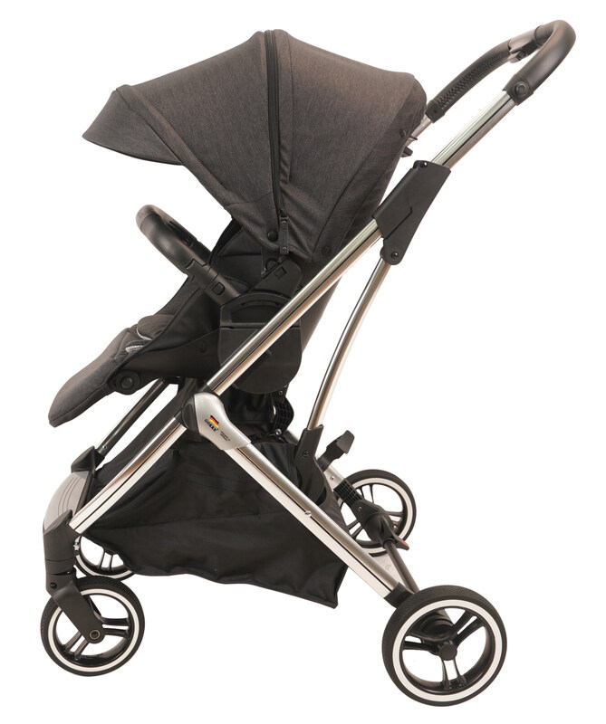 

GOKKE-REVERSIBLE BABY STROLLER - Black