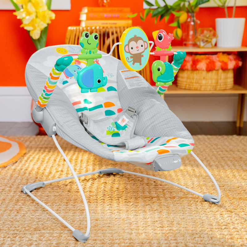 BRIGHT STARTS VIBRATING BOUNCER: PLAYFUL PARADISE