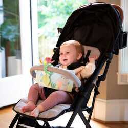 Ingenuity - ITY by Ingenuity Soft Book, BPA Free, Ideal for Stroller Handles and Diaper Bags, Ages 0 Months and Up- Nate