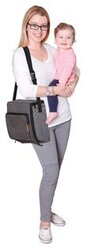 Dreambaby On-the-Go Kids Booster Seat, Portable High Chair - Grey