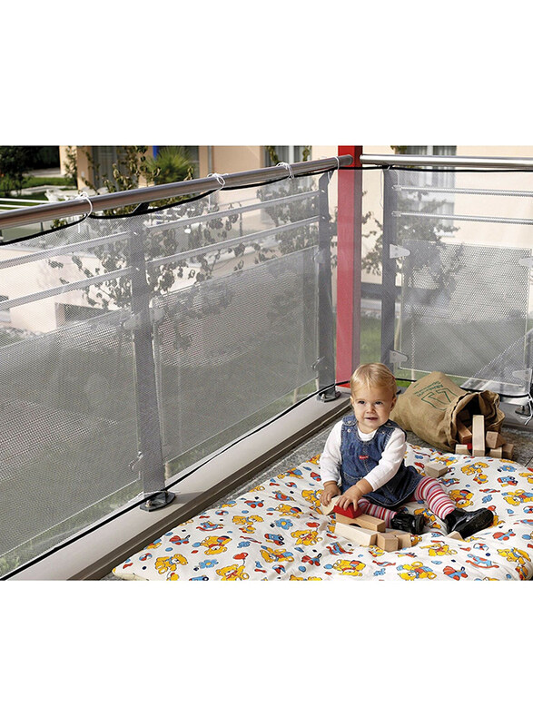 

Reer Balcony Net, White/Blue