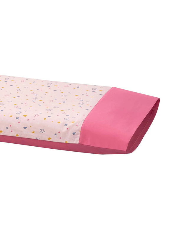 Clevamama Cleva Foam Toddler Baby Pillow Case, Pink