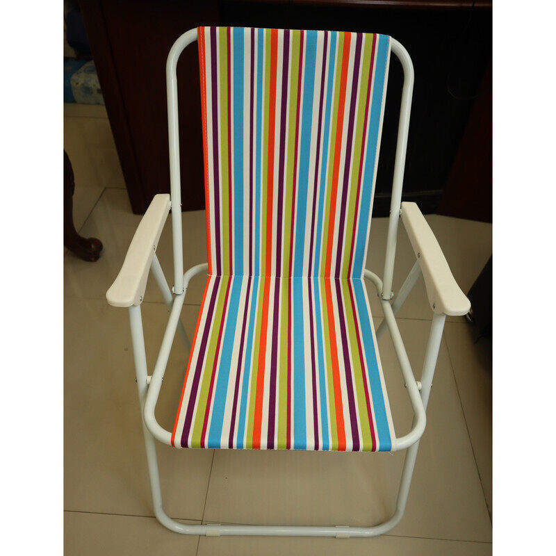 

Yuwell 1 Piece Beach Chair Foldable Camping Chair For Outdoor Camp Beach Travel Picnic Hiking, Multicolor 47X48X67CM
