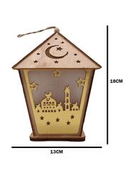 3 قطع خشبية فانوس رمضان رمضان مبارك ديكور ضوء العيد مصباح فانوس للاستخدام الداخلي والخارجي ديكور ضوء رمضان