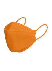 MedOne N95 Disposable Particulate Respiratory Face Mask, Orange, 10 Pieces