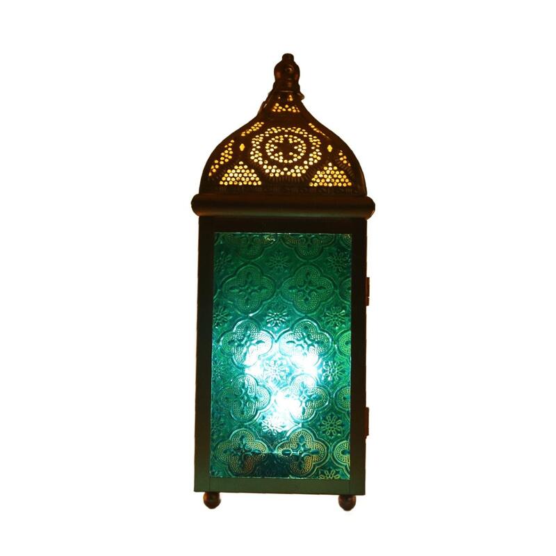 Ramadan Lantern Ramadan Decoration Light Eid Decoration Lantern Lamp For Indoor And Outdoor Use Multicolor 29X11CM