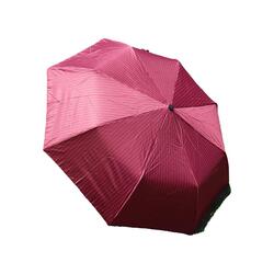 2 Pcs Windproof Large Umbrella For Rain Automatic Open Wind Resistant Umbrellas For Adult Men And Women Travel Umbrella Auto Open For Windproof, Rainproof & UV Protection Maroon