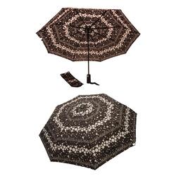 2 Pcs Windproof Large Umbrella For Rain Automatic Open Wind Resistant Umbrellas For Adult Men And Women Travel Umbrella Auto Open For Windproof, Rainproof & UV Protection Black/White