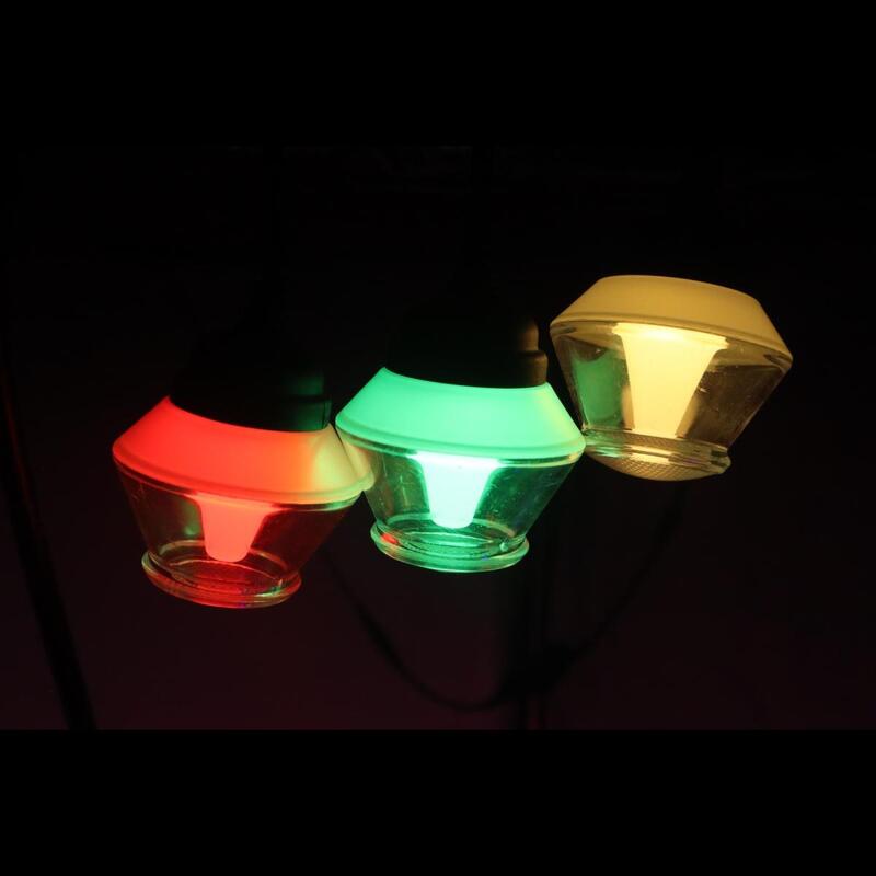 10 مصباح ليد سلسلة أضواء الجنية RGB في الهواء الطلق فناء ضوء لحديقة حفلة إضاءة زينة 5 متر سلسلة أضواء في الهواء الطلق