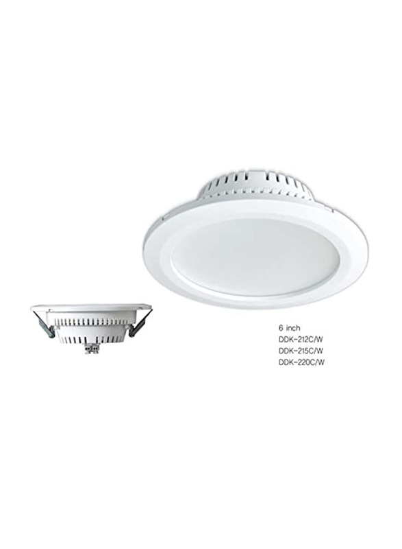 HippoLED 6-Inch Down Indoor LED Light, 15W, 3000K, DDK 215, Warm White