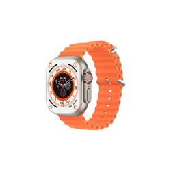 T800 Ultra Smart Watch For Unisex Fitness Activity, Heart Rate, Step Counter & Trackers Waterproof Watch 1.99 infinite Display Bluetooth Compatible with Android & iOS Smart Watch 49mm Series Orange
