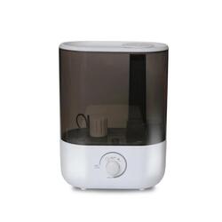 Ultrasonic Humidifiers For Bedroom Top Fill 5.5L Supersized Cool Mist Humidifier With Oil Diffuser Quiet Ultrasonic Aroma Humidifiers For Home Large Room, Baby Nursery And Plants Black/White