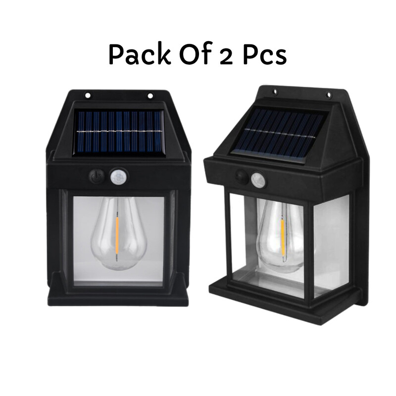 

Yuwell Pack Of 2 Pcs Solar Outdoor Light Solar Motion Sensor Security Lights With 3 Lighting Modes Wireless Solar Wall Lights Waterproof Solar Powered Bulb L