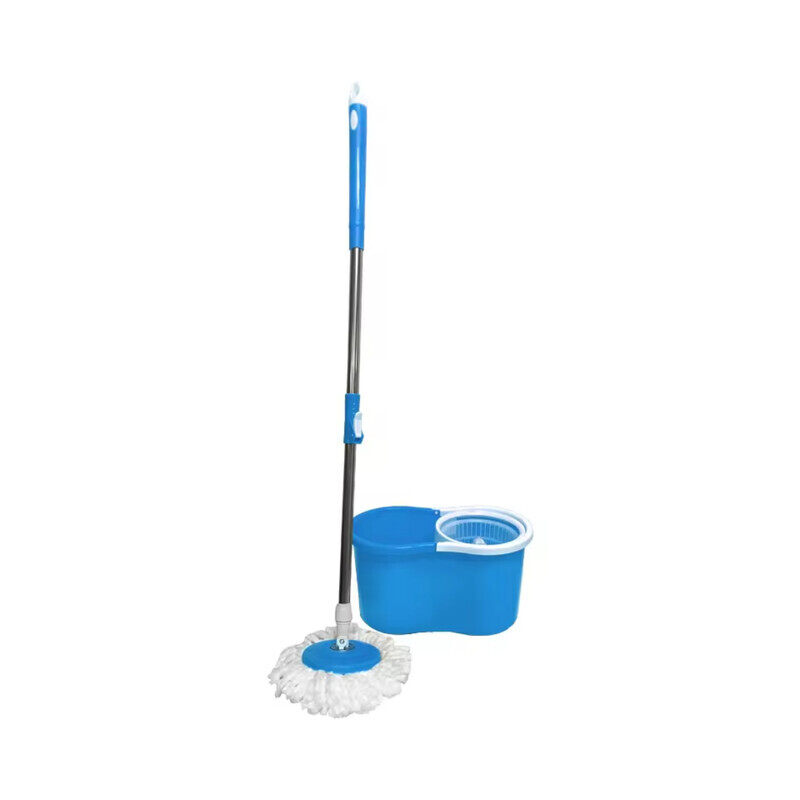 

Yuwell Microfiber Spin Mop & Bucket Floor Cleaning Mop 360° Floor Mop Spin Mop Easy Mop With Extended Easy Press Handle With Cleaning Bucket Green/White