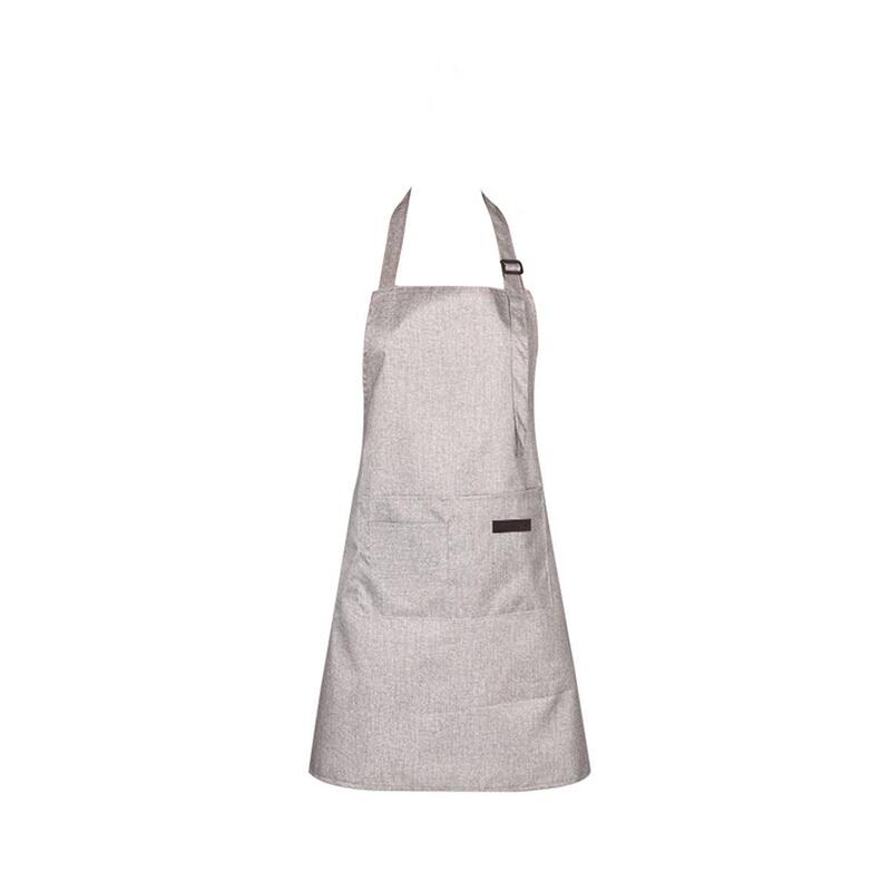 Polyester Cooking Apron Adjustable Kitchen Apron Soft Waterproof Stainproof Chef Apron With Pocket For Women And Men Oil Proof Apron Artsy Leafy