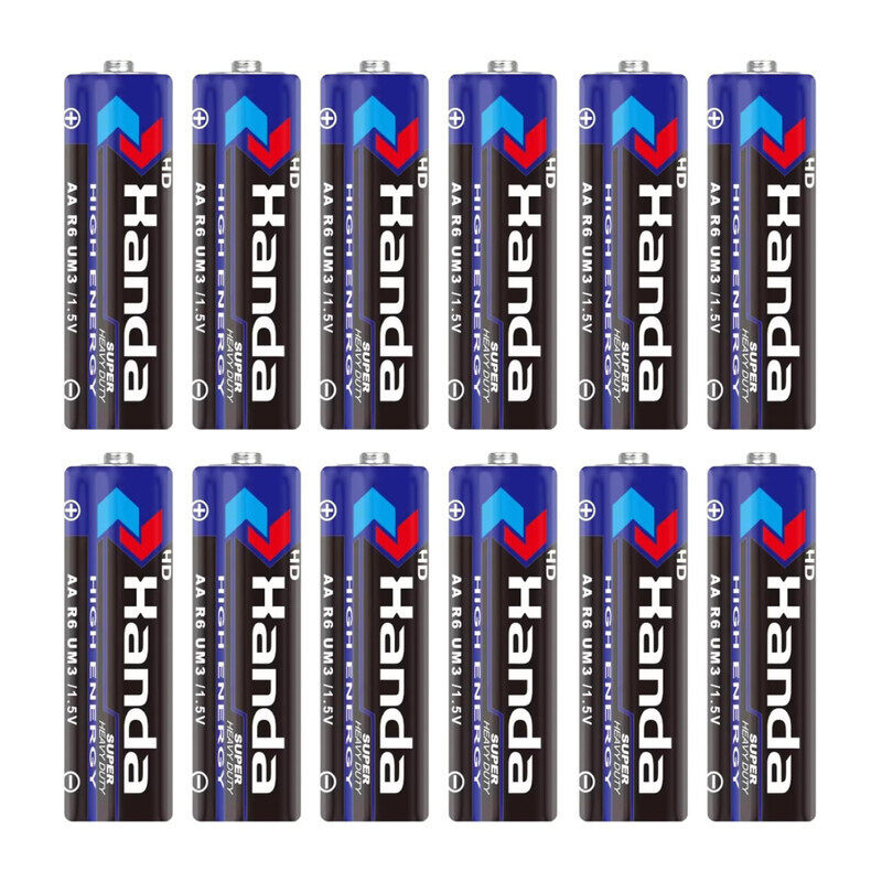 

Yuwell 12-Pack AA Battery Alkaline High-Performance Batteries 1.5 Volt