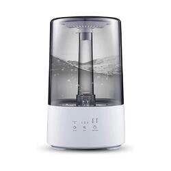 Ultrasonic Humidifiers For Bedroom Top Fill 3.2L Supersized Cool Steam Humidifier With Oil Diffuser Quiet Ultrasonic Aroma Humidifiers For Home Large Room, Baby Multimode And 8H Run Time Black/White