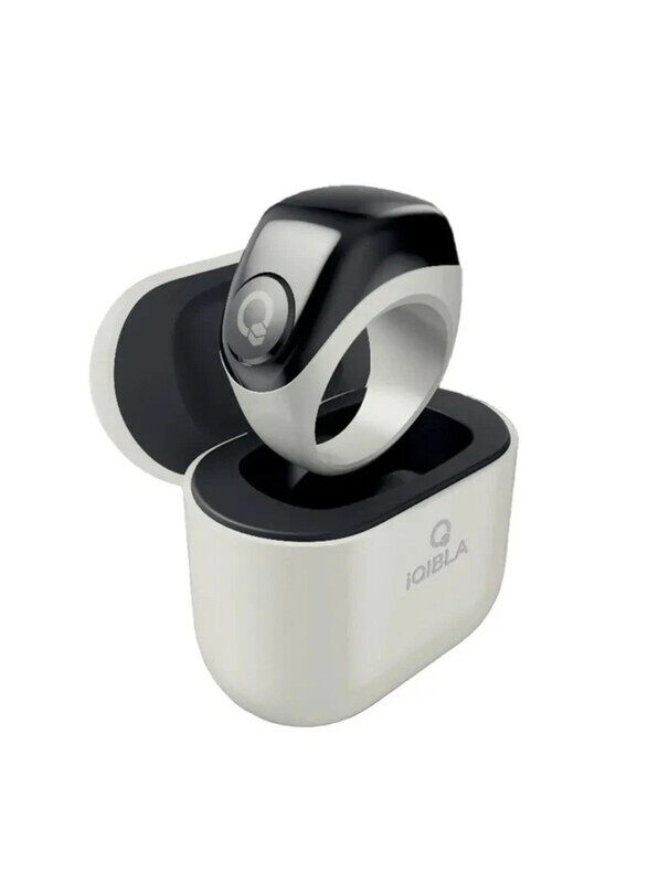 

iQIBLA Smart Tasbih Zikr Ring Wide Display Powerful Battery Backup OLED Display Jood Smart Ring App Operated Tasbih Counter Waterproof Smart Zikr Ring Compat