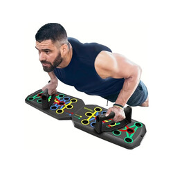 Push Up Board System 30 in 1 Body Building Exercise Tools Workout Push Up Stands Multifunctional Push Up Workout Board Training System For Men Women Strength Training Equipment