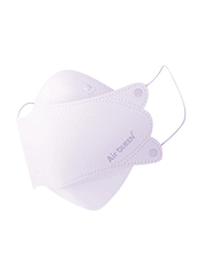 Air Queen Nano Face Mask, White, 5 Pieces