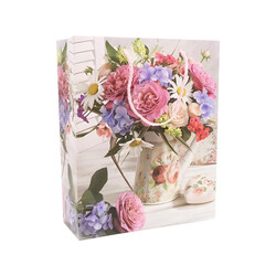 Gift Bags With Comfortable Handle Set Of 4 Pcs for Birthday Wedding Gift Shopping And More Multicolor 32L x 10W x 26H