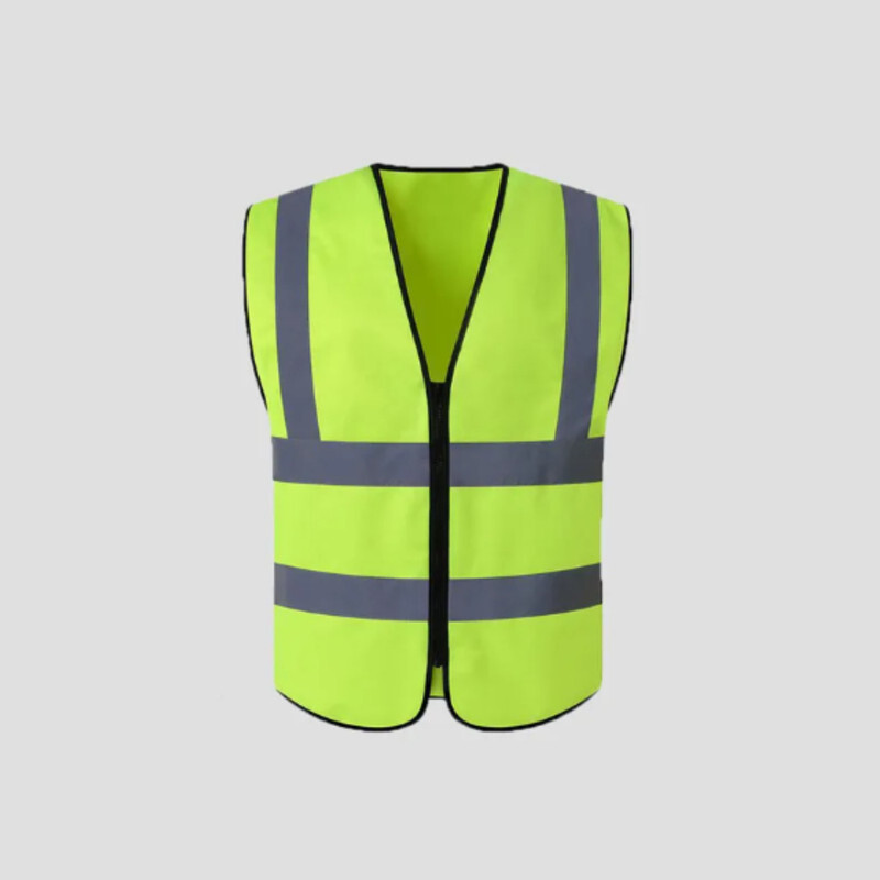 

Yuwell Reflective Safety Vest For Women And Men High Visibility Safety Jacket With Pockets And Zip For Easy To Wear 2XL